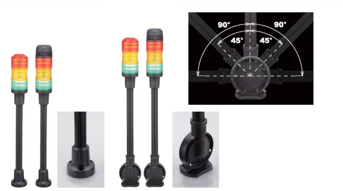 PATLITE Multi-layer warning lamp tricolor light MG series(图1)